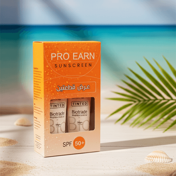 ProEarn Tinted Emulsion SPF 50, 2-piece set